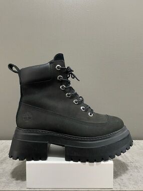 Timberland Sky Black Women's ReBOTL™ Sample Lace up Boot Size 7